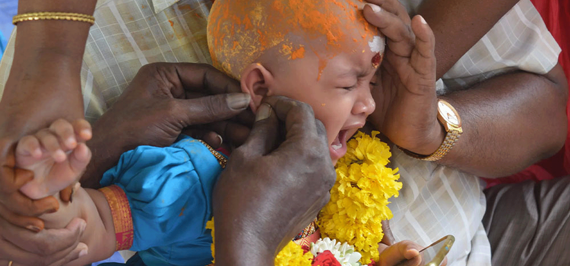 Karna Vedha (Ear Piercing) }}
